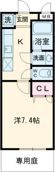 フジパレス水池の間取り画像