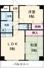 ファミーユ2の間取り画像