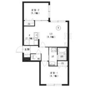 フレシール平岸の間取り画像