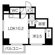レガーロ札幌ステーションの間取り画像