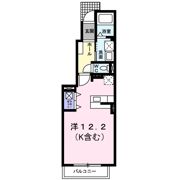 シャンdeプアロAの間取り画像