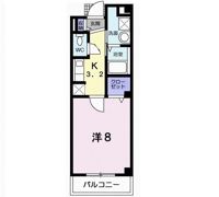 クレール エイメイの間取り画像