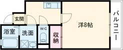 ジェンティール松原の間取り画像
