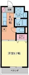 ベルコリーヌの間取り画像