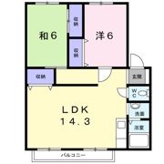 サンビレッジ高松 K棟の間取り画像