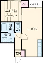 PHOENIX鏡SHAWOOD Ⅱの間取り画像