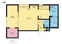 カーサ北園の間取り画像