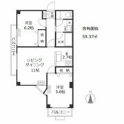 モンテローザの間取り画像