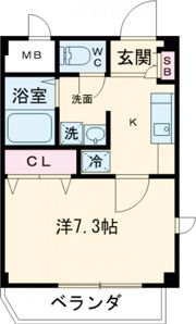 ビアンフェの間取り画像