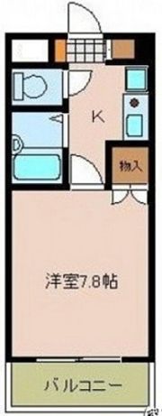 ドミトリー庚午壱番館の間取り画像