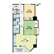 ライオンズマンション支倉の間取り画像
