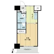フィットエル仙台一番町の間取り画像