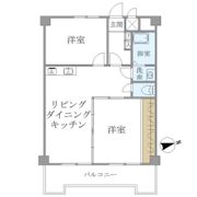 アクエルド長岡京の間取り画像