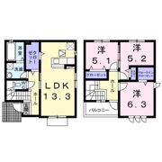 可部南1丁目戸建住宅Cの間取り画像