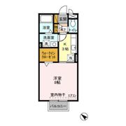 スプリング・Kの間取り画像