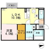 セブンワンテン Kの間取り画像
