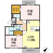 エスペランサ昭和の間取り画像