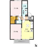エスポワールCの間取り画像