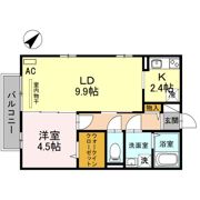 メゾンベールの間取り画像