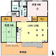 メルベーユ葛木 Cの間取り画像
