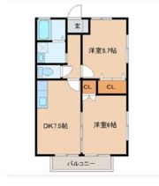 クレア錦町の間取り画像