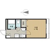 アンソレイエ・シャンブルの間取り画像