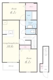 ユニヴェールの間取り画像