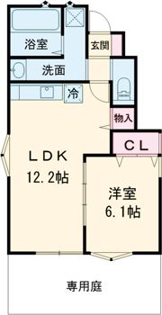 リッツ藤光の間取り画像