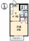 カサベルデⅢの間取り画像