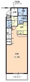ルーチェ秋月の間取り画像