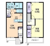 CITYPAL Bの間取り画像