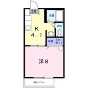 カサベルデⅢの間取り画像