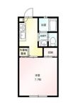 ラフィネドミール Bの間取り画像