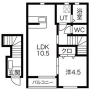カーサシエロの間取り画像