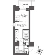 ミリアレジデンス浅草駒形の間取り画像