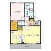 リビングタウン横田新町 Aの間取り画像