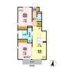 カモミール Bの間取り画像