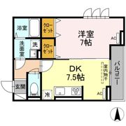 ラリュール中村南の間取り画像