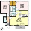 ファヴォーレ Bの間取り画像