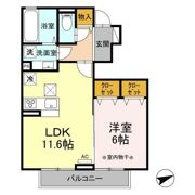 メルヴェーユの間取り画像