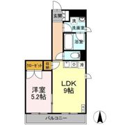 ロータス亀島の間取り画像