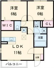 AIKA Kの間取り画像