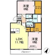 ロイヤルコート宇美の間取り画像