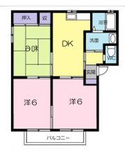 レガシーEの間取り画像
