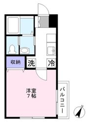 ヒューマンパレス新松戸Ⅳの間取り画像