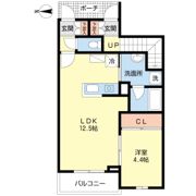 グレイスヒスイ室見の間取り画像