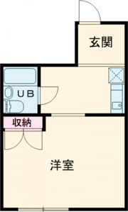 ウイングマンションの間取り画像