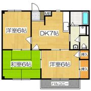 パークサイド西小鷹野IIIの間取り画像