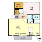 アスティオン Ⅲの間取り画像