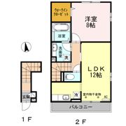 ルミエール ドゥの間取り画像